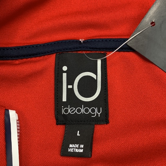 ID Ideology Men's Regular-Fit Colorblocked Track Jacket Size L - Picture 3 of 8